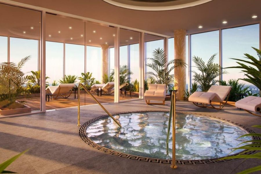 DAMAC jacuzzi